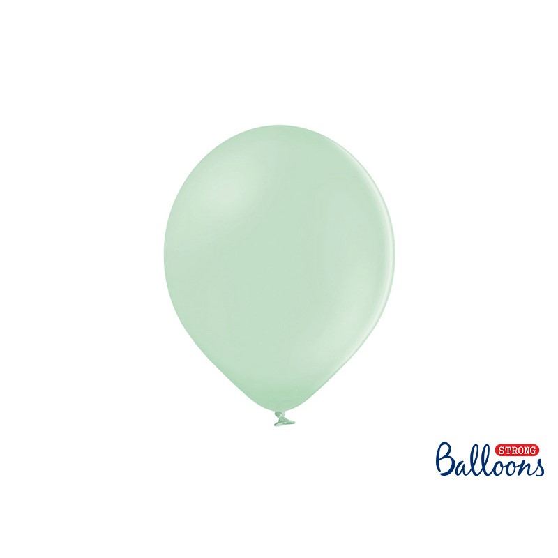 Balony Strong 27cm, Pastel Pistachio 10 szt.