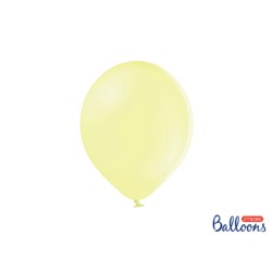 Balony Strong 27cm, Pastel Light Yellow 10 szt.