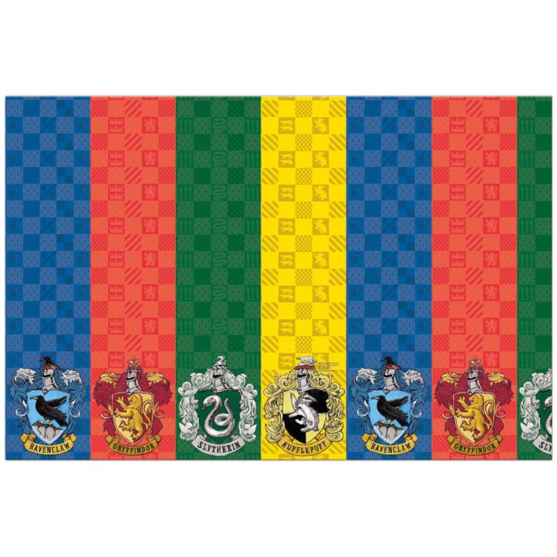 Obrus papierowy Harry Potter Hogwarts Houses, 120x