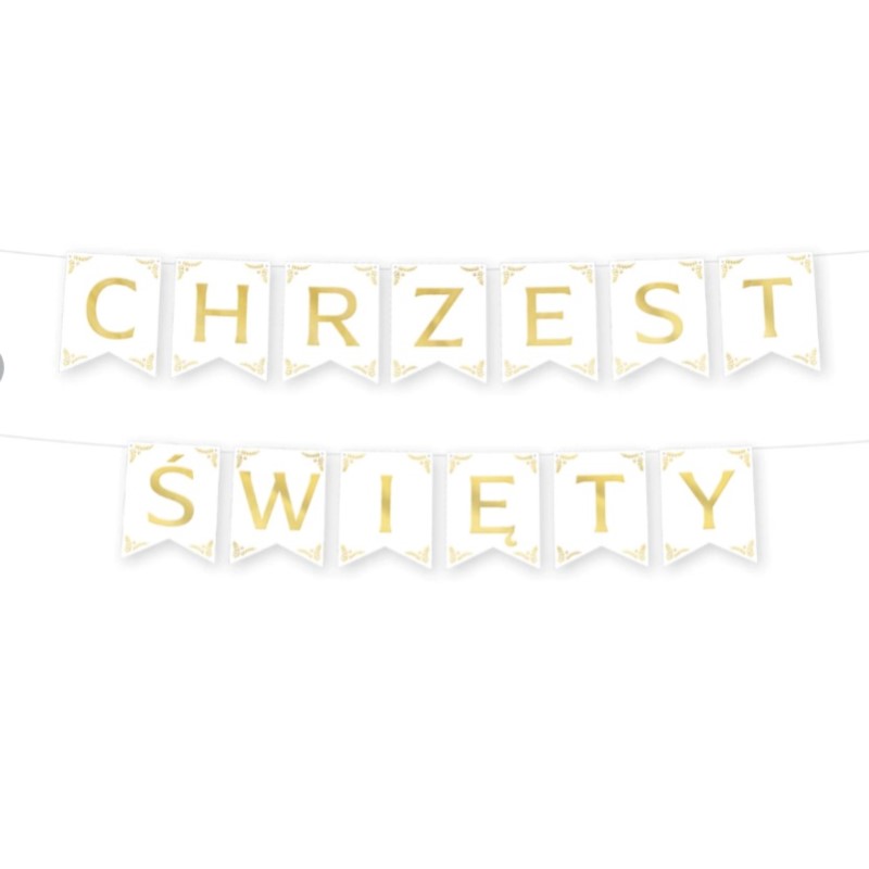 Banner Chrzest Święty 160 cm