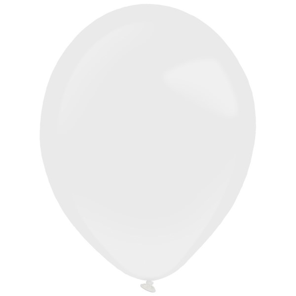 Balony lateksowe  Decorator Białe 100 szt.5"