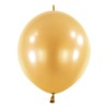 Balonow lateksowych Decorator Gold Metallic E-Link