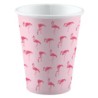 Kubki Flamingo Paradise papier 250 ml / 8szt.