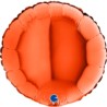 Balon Grabo 18'' Gładki Okrągły Pomarańczowy