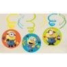 Dekoracja wiszaca Despicable Me 45 cm 6szt.