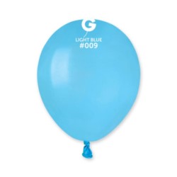 Balon A50 pastel 5" - "błękitny"/ 100szt.