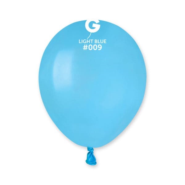 Balon A50 pastel 5" - "błękitny"/ 100szt.