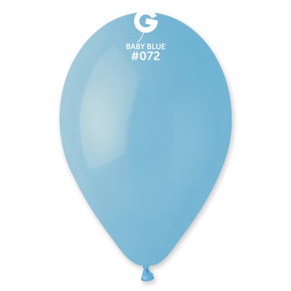 Balon G110 pastel 12" - niebieski delikatny/100szt