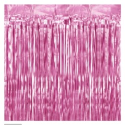 Kurtyna imprezowa różowa 100 x 250 cm
