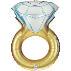 Balon Grabo 37'' 94cm Weding Ring ( Pierścionek )