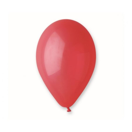 Balony G120 pastel 13" - czerwone 45/ 50 sz