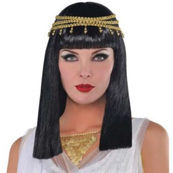 Peruka party "Kleopatra - Egipska Królowa"