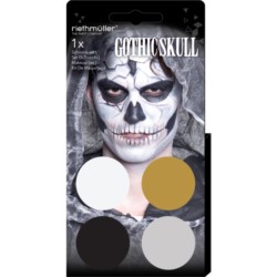 Set do malowania twarzy Gothic/Skull
