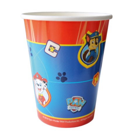 Kubki Paw Patrol papier 250 ml / 8szt.