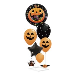 Balony Halloween 6szt. zestaw ze stojakiem DIY