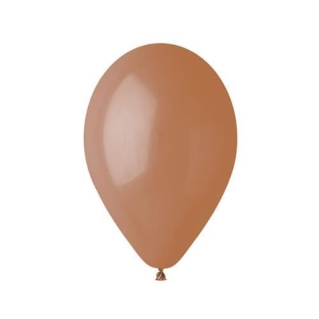 Balon G90 pastel 10" - "kawowy" / 100 szt.