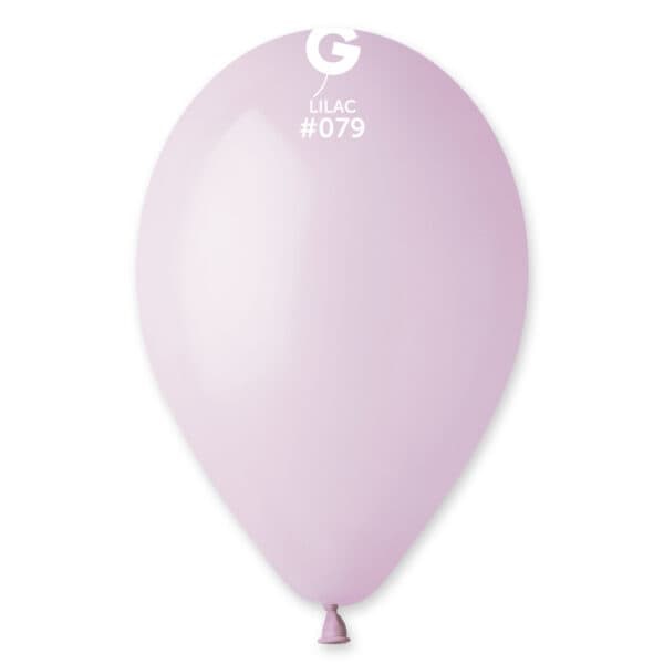 Balon G90 pastel 10", liliowy 100 szt.