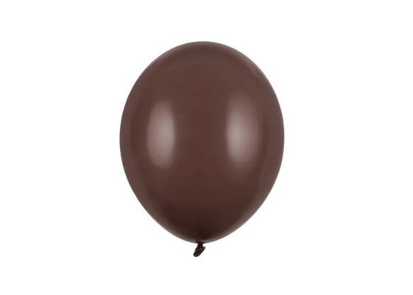 Balony Strong 12cm, Pastel Cocoa Brown