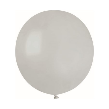 Balony G150 pastel 19 cali - szare/50 szt.