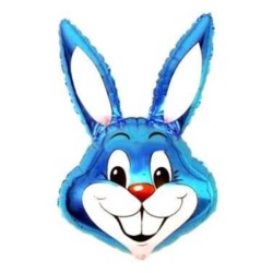Balon, foliowy 24" FX - "Rabbit (niebieski)
