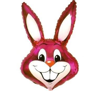Balon, foliowy 24" FX - "Rabbit (różowy)