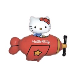 Balon foliowy 24" FX - "Hello Kitty w samolocie",