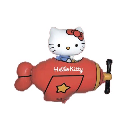 Balon foliowy 24" FX - "Hello Kitty w samolocie",