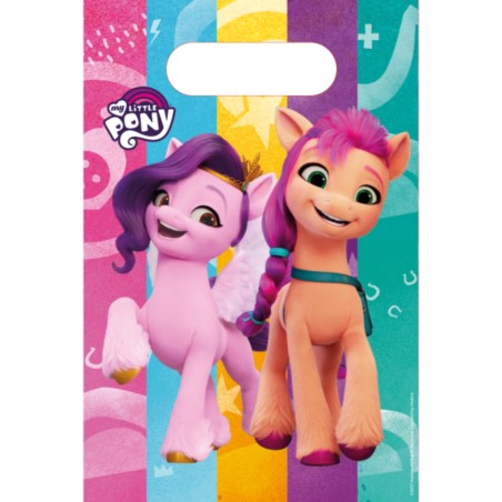 Torebki My Little Pony papier / 8szt.