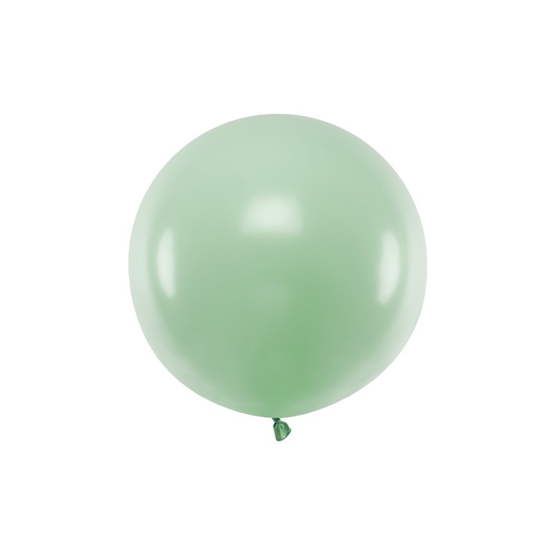 Balon okrągły 60cm, Pastel Pistachio