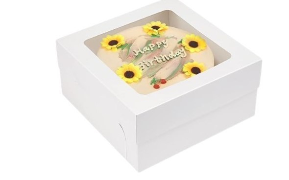 Pudełko na ciasto, tort białe Cake Box 1szt