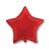 Balon, foliowy 18" FX - "Gwiazda" -  czerwona