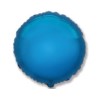 Balon, foliowy 18" FX - "Okrągły" niebieski