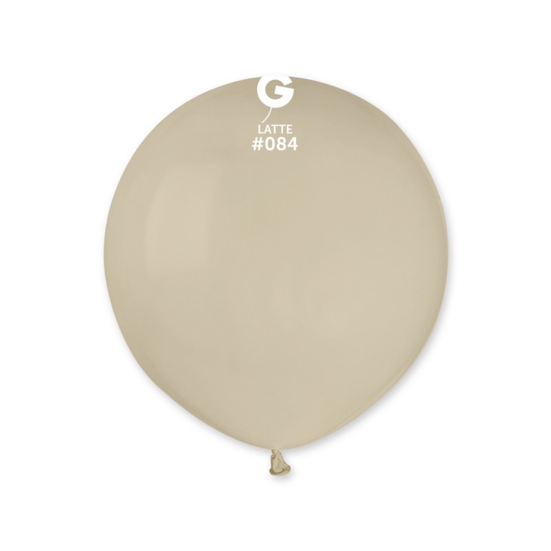 Balony G150 pastel 19" - latte 84 / 50 szt.