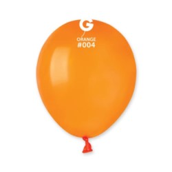 Balon A50 pastel 5" - "pomarańczowy" / 100 szt.