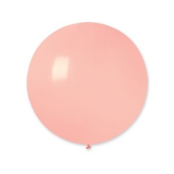 Balon G220,kula 60 cm, różowa delikatna