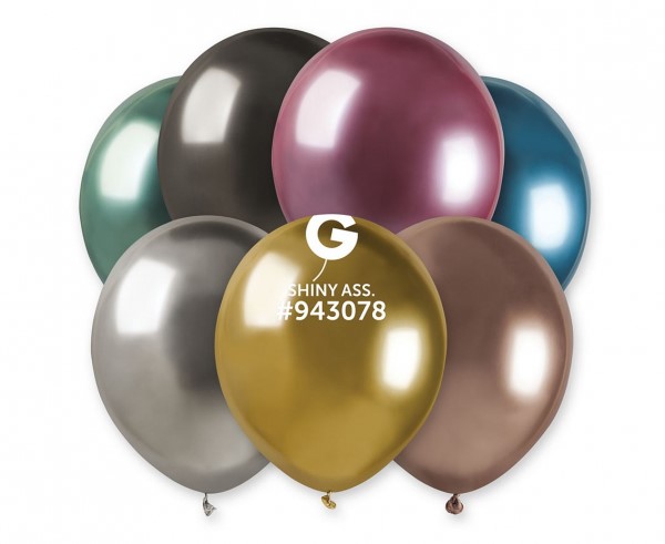 Balony AB50 shiny 5 cali - mix kolorów/ 100 szt.