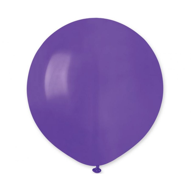 Balony G150 pastel 19" - fioletowe 08/ 50 szt.