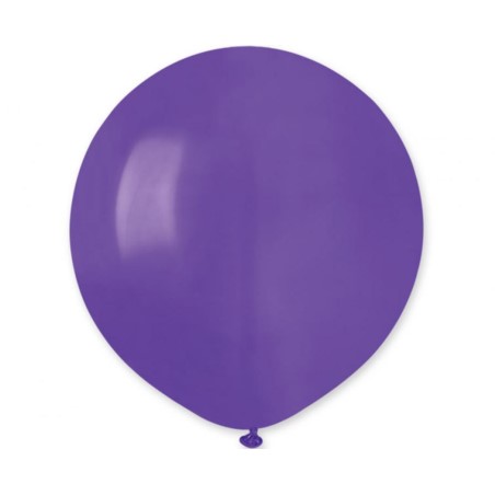 Balony G150 pastel 19" - fioletowe 08/ 50 szt.