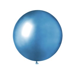 Balony GB150 shiny 19 cali - niebieskie/ 25 szt.
