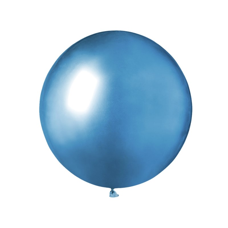 Balony GB150 shiny 19 cali - niebieskie/ 25 szt.