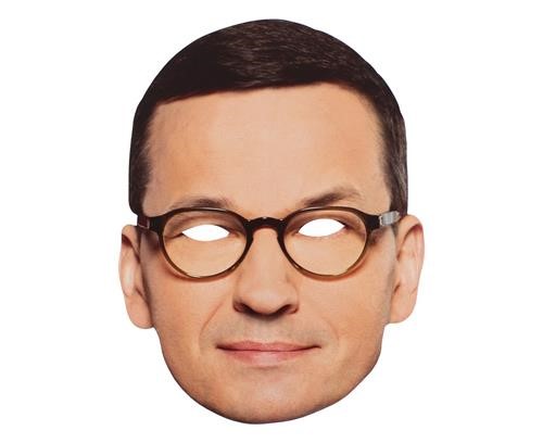 Maska papierowa "Mateusz Morawiecki"