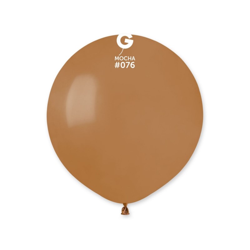 Balony G150 pastelowe, kawowe/ 5 szt