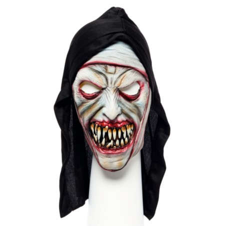 Maska lateksowa Zombie Nun