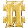 Balon, foliowy literka mini symbol "" 27x33 cm