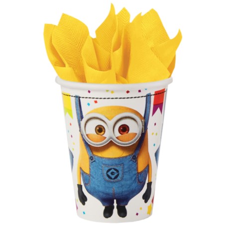 Kubki Despicable Me papier 250 ml / 8szt.