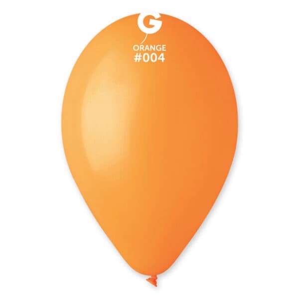 Balon G110 pastel 12" - "pomarańczowy" / 100 szt.