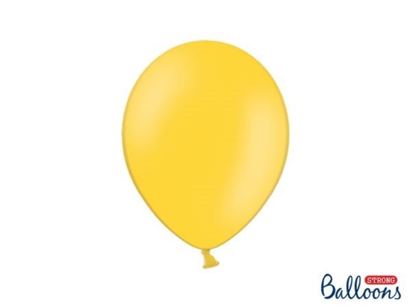 Balony Strong 27 cm,Paste Honey Yellow, 100 szt.