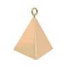 Ciężarek do balonów Piramida różowo-złota, 110 g