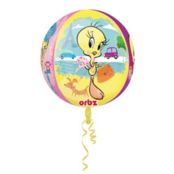 Balon foliowy Orbz - kula Tweety 43x45 cm