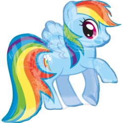 Balon foliowy My Little Pony Rainbow Dash